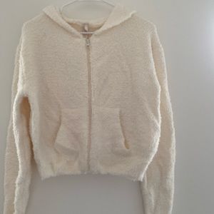 Skims Women’s Crop Zip Sweater